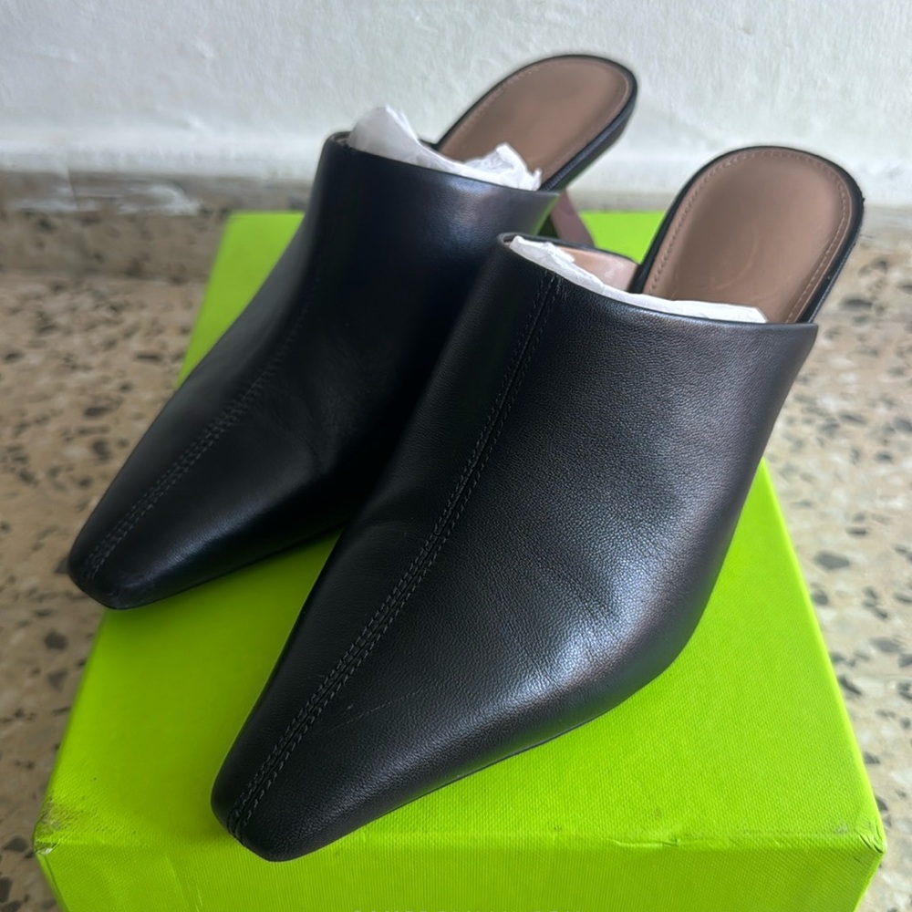 Sam Edelman - Skya Mule - Black Leather